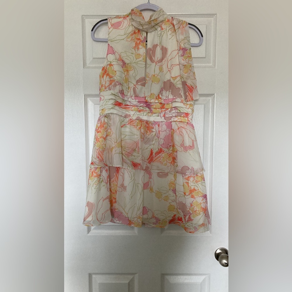 COPY - NWOT Amanda Uprichard Sleeveless Samira Dress - Picture 3 of 4